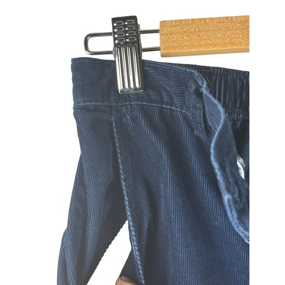 Land's End High Rise Straight Leg Deep Sea Navy Corduroy Pants in Women's Size 8 - Picture 3 of 8